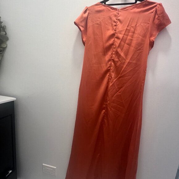 Bohme Mandy Midi Dress - Terracotta - Picture 5 of 5